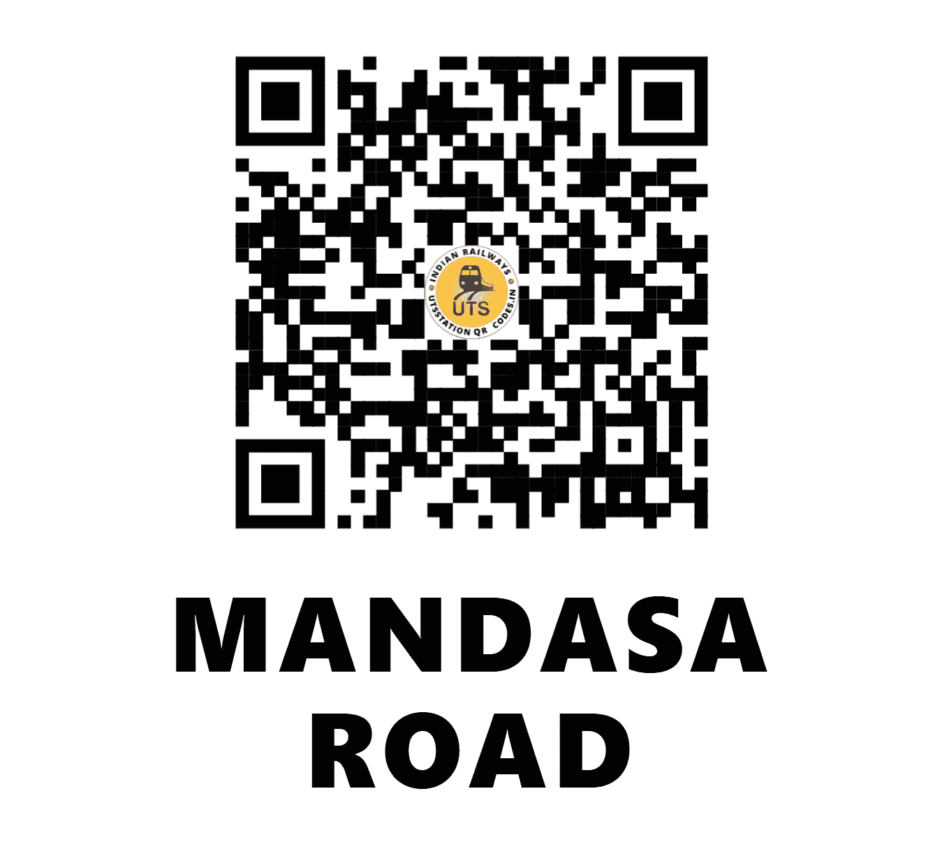 UTS QR Code for MANDASA ROAD - MMS - EO (ANDHRA PRADESH)